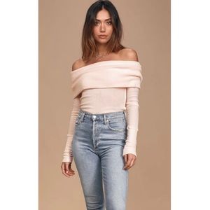 Free People Snow Bunny Long Sleeve Top